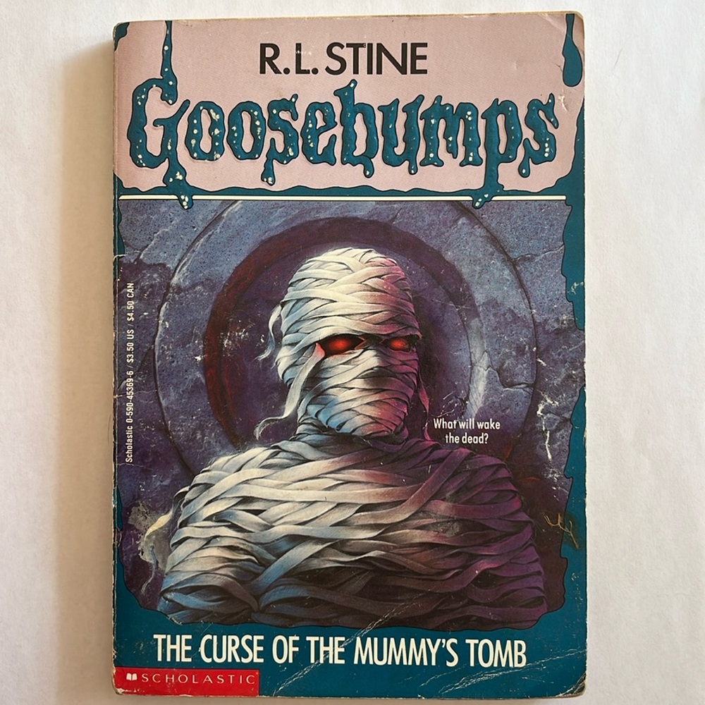 ⭐️ 5/$25 - GOOSEBUMPS - Classic/Vintage - #5 The Curse of the Mummy's Tomb